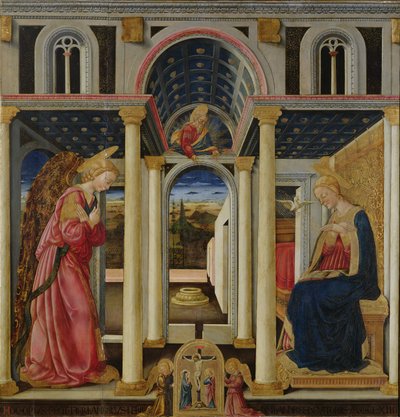 Annonciation, 1464 - Neri di Bicci